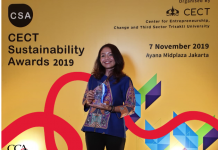 Bersaing 47 Perusahaan, CCAI Raih Penghargaan CECT Sustainability Awards 2019