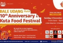 HUT ke 10, Bale Udang Mang Engking akan Menggelar Kuta Food Festival