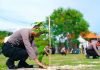 Panitia BBMVER dan Wisatawan Tanam 500 Pohon