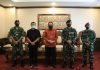Wagub Cok Ace dan Sekda Dewa Indra Terima Kunjungan Kehormatan Danlanal Denpasar