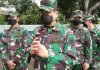 Danrem Wira Satya :  Banyak Berstatus Zona Merah Artinya Harus Lebih Taat Protokol Kesehatan