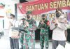 Korem 163 Wira Satya Bersama Jajaran Salurkan Bantuan Sembako Bagi Masyarakat Terdampak