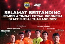 JNE FC Siap Bela Garuda Indonesia di AFF Thailand 2022