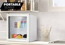 Mudah Dibawa dan Hemat Listrik, AQUA Japan Hadirkan Solusi Showcase Portable Series Bagi Industri Kuliner