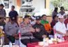 Kapolda Bali Pimpin Apel Gelar Pasukan Pengamanan Piodalan Ida Bhatara Turun Kabeh