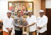 Pindah Tugas ke Polda Jambi, Kapolresta Denpasar Bambang Yugo Pamitan Dengan Walikota Denpasar
