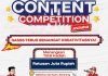 Dibuka Untuk Umum, JNE Content Competition 2024 Kembali di Gelar