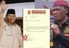 Beredar Surat Prabowo Subianto Mundur dari GRIB, Tegaskan Tak Terlibat di Pusat dan Daerah, Gerindra Bali Umumkan Tak Berafiliasi