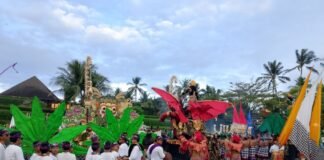 Diapresiasi Rafi Ahmad dan Wamenpar, Parade Budaya, Fashion Show Hingga Pentas Seni Warnai Festival Seni Budaya Krisna-Saba Gianyar