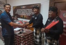 Polda Bali Apresiasi Komitmen Pecalang Desa Adat Ketewel Jaga Kamtibmas Jelang Nataru