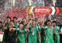Dramatis, Jawa Timur Juara Liga Kampung Soekarno Cup 2025, Kalahkan Bali 4-2