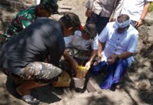 Sejalan dengan Pusat di Bidang Pendidikan, Gubernur Koster Lakukan Peletakan Baru Pertama Pembangunan Sekolah Rakyat Bali