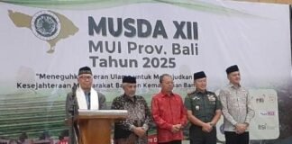 Terpilih Kembali Jadi Ketua MUI Bali, KH Mahrusun Ajak Perkuat Kerukunan Umat