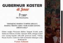 Peringatan Hari Valentine Day Ala Bali dalam Upacara Tumpek Krulut, Gubernur Koster akan Traktir Ratusan Anak Muda Bali Makanan Serba Lokal