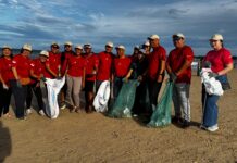 BTID Ikut Aksi ‘Korvei’ Sampah di Pantai Kedonganan, Komitmen Dukung Pemerintah Atasi Persoalan Sampah Bali