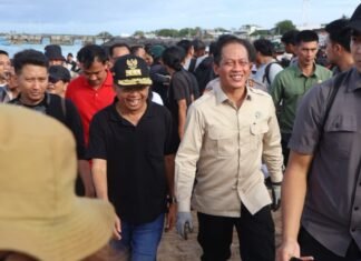 Korve Bersih Sampah di Pantai, Gubernur Koster Pertegas Komitmen Pemprov Bali Tangani Sampah, Satgas Diminta Siaga