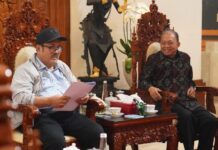 Dilobi Gubernur Koster, Menteri PPN/Kepala Bappenas RI Janji akan Prioritas Bangun Infrastruktur di Bali