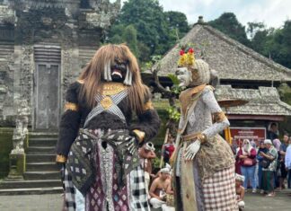 Penglipuran Gelar Barong Landung saat Imlek 2026, Wisatawan Diajak Rasakan Harmoni Budaya