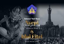 DPRD Provinsi Bali Mengucapkan Selamat Hari Raya Nyepi Tahun Baru Saka 1948 dan Idul Fitri 1447 H