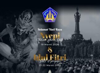 DPRD Provinsi Bali Mengucapkan Selamat Hari Raya Nyepi Tahun Baru Saka 1948 dan Idul Fitri 1447 H
