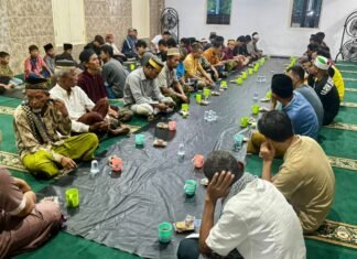 BTID Gelar Buka Puasa Bersama, Libatkan Masyarakat dan UMKM Desa Serangan di Kampung Bugis