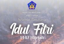 Pemerintah Provinsi Bali Mengucapkan Selamat Hari Raya Idul Fitri 1447 H