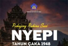 Pemerintah Provinsi Bali Mengucapkan Selamat Hari Raya Nyepi Tahun Baru Caka 1948