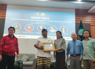 Gandeng Akademisi Universitas Warmadewa, IWO Bali Gelar Diskusi Publik Tata Ruang Bali yang Kian Amburadul