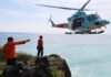 Dua Turis Rusia Terjebak di Jurang Terjal di Pecatu Bali, Dievakuasi Pakai Helikopter