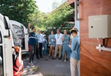 Rombongan Walikota Kolombia dan Desa Adat Intaran Sanur Saling Belajar Aksi Iklim