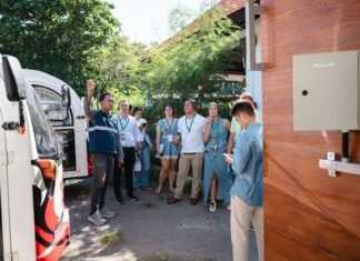 Rombongan Walikota Kolombia dan Desa Adat Intaran Sanur Saling Belajar Aksi Iklim
