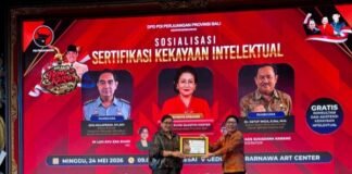 DPD PDI Perjuangan Bali Kuatkan Perlindungan Karya dan Inovasi melalui Sosialisasi Sertifikasi Hak Kekayaan Intelektual