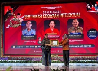 DPD PDI Perjuangan Bali Kuatkan Perlindungan Karya dan Inovasi melalui Sosialisasi Sertifikasi Hak Kekayaan Intelektual