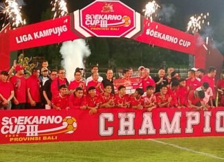 Tim Banteng Denpasar Juarai Liga Kampung Soekarno Cup 2026, Siap Bertarung di Event Nasional