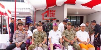 Pangdam IX/Udayana Ikuti Launching 1.061 Koperasi Merah Putih Bersama Presiden Prabowo