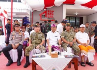 Pangdam IX/Udayana Ikuti Launching 1.061 Koperasi Merah Putih Bersama Presiden Prabowo