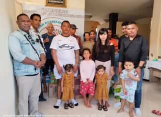 Dua Kembar Identik Berbagi Kasih dengan 26 Pejuang Kesembuhan di RSKPI Bali