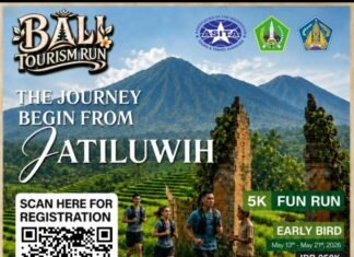 Dua Ribuan Pelari akan Terlibat dalam Bali Tourism Run 2026 di Jatiluwih