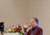 Gubernur Koster Bacakan Pesan Megawati dalam The 3rd World Civilizations Harmony Forum