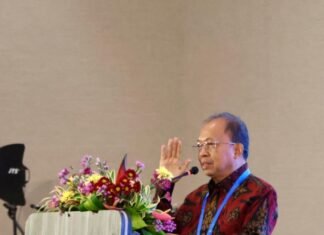Gubernur Koster Bacakan Pesan Megawati dalam The 3rd World Civilizations Harmony Forum
