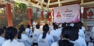 TP Posyandu Bali Genjot 6 SPM Lewat Aksi Sosial di Jembrana