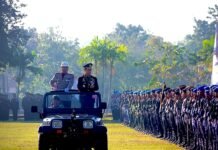 HUT Bhayangkara Polda Bali Diwarnai Parade Budaya Nusantara