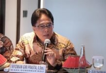 Rapat Konsultasi dengan DPD RI, Wagub Giri Prasta Tegaskan Arah Pembangunan Bali Berbasis Investasi Berkualitas dan Transformasi Ekonomi