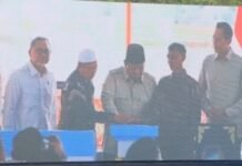 Presiden Prabowo Subianto Resmikan Bendungan Sidan Bali