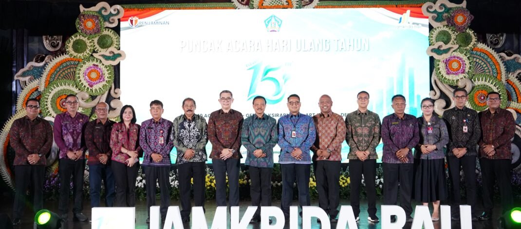 15 Tahun Jamkrida Bali Mandara, Gubernur Koster Tegaskan UMKM Harus Tetap Jadi Prioritas
