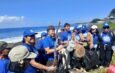 Menuju HUT Ke-25, Partai Demokrat Klungkung Menggelar Aksi Bersih Pantai Goa Lawah