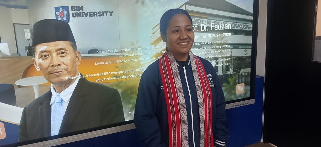 BIM University Tampung Mahasiswa dari Tiga Negara, Salah Satunya Gladis Soares Gama dari Timor Leste