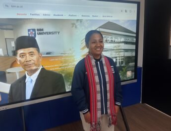 BIM University Tampung Mahasiswa dari Tiga Negara, Salah Satunya Gladis Soares Gama dari Timor Leste